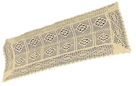 Camino De Mesa De Encaje De Ganchillo, Tapete De Encaje De Ganchillo De Algodón, Manteles Individuales, Camino De Mesa De Centro, Accesorios De Fotografía, Decoración Bohemia, Decoración De Mesa De Fi