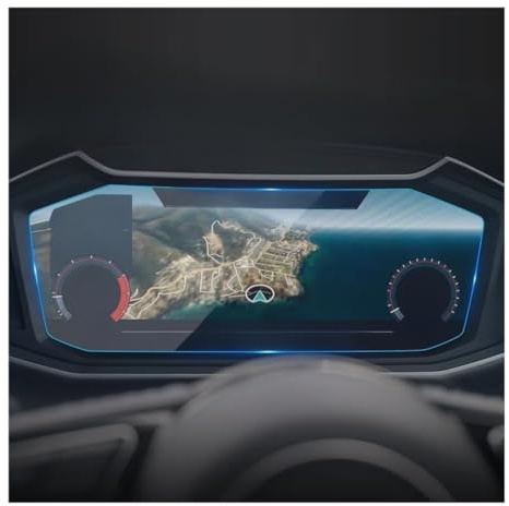 Protector de Pantalla y salpicadero para el Audi A1 2023 Navigator (Azul, 23 A1 Speed)