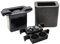 Malayas - Ice Cube Trays,Black Silicone Giant Ice Ball Cube Maker Use for Whiskey Particles,Clear Ice Ball Maker with Non-Spill Lid,Best for Freezer,Water,Whiskey,Cocktail and Other Drink
