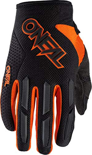 O'NEAL | Fahrrad- & Motocross-Handschuhe | Kinder | MX MTB Mountainbike | Verstellbarer Klettverschluss, Vorgeformte Passform Element Youth Glove (Orange, M (5))