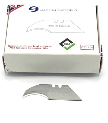 CCA Concave trimming knife blades x 100