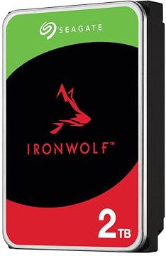 Seagate IronWolf 2TB 256MB 3.5 Zoll SATA 6Gb/s Interne CMR NAS Festplatte