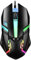 Haloppe Mouse cablato retroilluminato Mouse da gioco per laptop Mouse da gioco USB cablato Mouse da gioco Led Rgb ergonomico 1200dpi 3 pulsanti Mute Desktop Computer Office Mouse ottico Nero