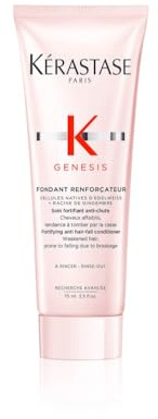 KÉRASTASE Genesis - Fondant Renforçateur - Après-Shampoing Fortifiant Anti-Chute - Hydrate & Répare - Edelweiss & Racine de Gingembre - Cheveux Fins & Fragiles Sujets À La Chute - 75 ml