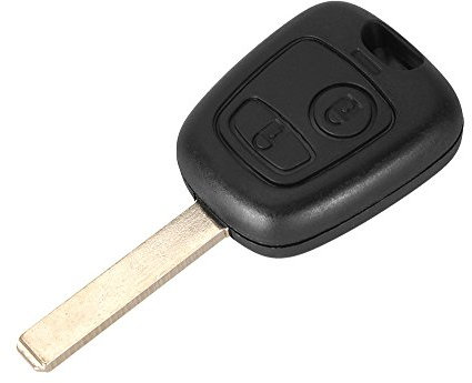 Schlüssel Für Peugeot 107 207 307 Citroen C1 C2 C3 | 2 Tasten | Fernbedienung Autoschlüssel