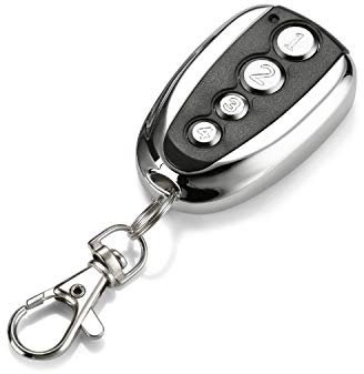 Belko Wireless Fernbedienung Schlüsselanhänger für Schwing & Roll-Tore für Garagentor-Antrieb, 4 Kanal, Handsender Funk Sender