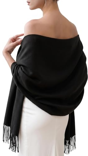 FURTALK Womens Scarf Ladies Pashmina Shawls and Wraps Large Soft Warm Blanket for Gifts Winter