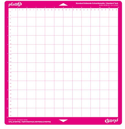 plottiX 105001 - Tappetino da taglio, colore: Magenta, 30,48 x 30,48 cm