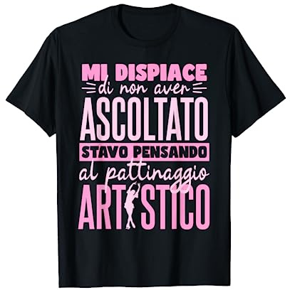 Regalo Pattinaggio Artistico Donne Maglietta