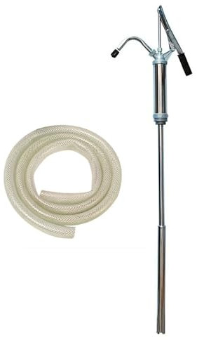 Toplionace Pompa per Olio Manuale a Forma di U, con Ventilazione Inferiore e Oliatore Idraulico Portatile Staccabile e Anti-Intasamento