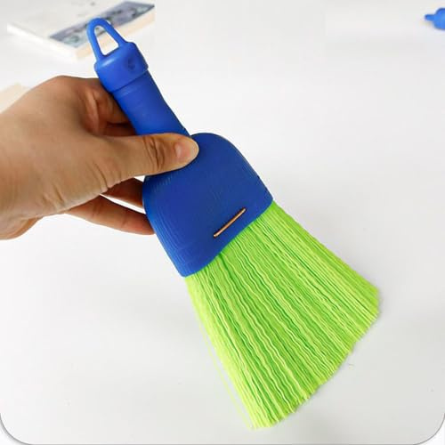 Genérico Batir la Escoba - 2 Piezas PP Cepillo de Polvo | Manejo de Escoba de Paja | Cepillo de Paja de Sorgo de Mano | Herramienta de Limpieza amigable para Las Superficies para Mantener la Limpieza