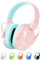 Kalence Kids Ear Defenders, SNR 29dB Ear Defenders Children have Sensory Lssue, Noise Cancelling Headphones Safety Earmuffs for Toddler with Autism, Ideal for Fireworks, Concerts, Cinema（Pink）