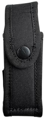 COPTEX hochwertiges Holster Etui Tasche Halterung für CS-Gas KO- und Pfeffersprays 63 ml für Gürtel und Molle-System 600D Polyester schwarz