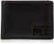 Timberland PRO mens Leather Rfid With Removable Flip Pocket Card Carrier Wallet, Black/Brandy, One Size UK