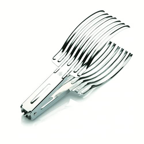 La Merceria Online Pinza Rosbif Molla per Affettare Prendi Arrosto in Acciaio Inox 18/10