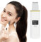 CARER SPARK Ultrasonic Facial Scrubber - Electric Skin Spatula with LCD Display, USB Rechargeable, 4 Modes for Deep Cleaning, Blackhead Pores Removal
