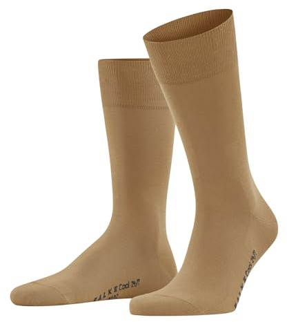FALKE Herren Socken Cool 24/7 M So Baumwolle einfarbig 1 Paar, Orange Carrot 8809, 39-40