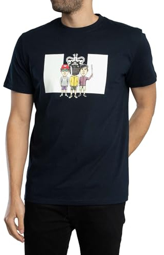 Weekend Offender Herren T-Shirt Mit Grafik „Weekend“, Navy, L