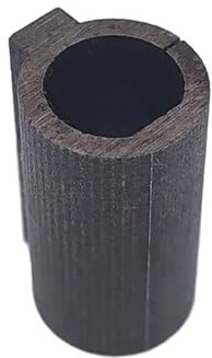 ELILANEY Adattatore for manicotto dell'albero del riduttore di velocità for foro di ingresso del giunto del riduttore a vite senza fine RV030 Motore Nema 23 Albero regolabile(6.35mm to 11mm)