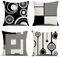 MYCDXE Wurfkissenbezüge 40x40 cm Kissenbezüge Dekorative Kissenbezüge aus Leinen mit unsichtbarem Reißverschluss für Couch, Sofa, Autostuhl