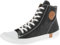 Andrea Conti Damen Stiefelette High Top Sneaker lässig mit Highlights 0025902, Größe:40 EU, Farbe:Schwarz