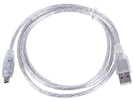 Ferleiss 1.5M USB To IEEE 1394 4 Pin Firewire Adapter Cable Converter For PC Camera