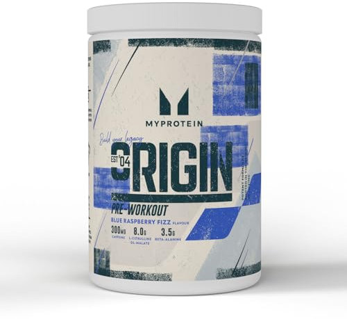 Myprotein Alpha Pre-Workout Powder with Beta Alanine and Caffeine - Blue Raspberry - 600g