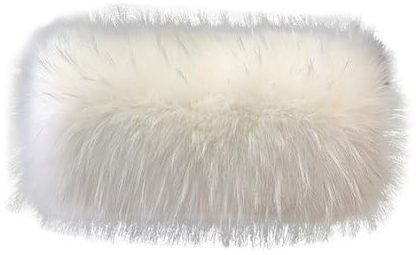 JAWSEU Handmuffar fuskpäls muff, vinter tjock plysch varm handvärmare damer fuskpäls handvärmare armvärmare muff hand muffar flickor män fuskpäls muff för arm värmande hand uppvärmning på vintern,