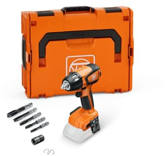 FEIN SET maschiatura Chiave Battente a Batteria, ASCD18-300W2 AS 18V, Motore Brushless, Coppia fino a 290 Nm, Regolazione coppia su 6 Livelli, Viti metriche fino M18,senza Batteria e Caricabatteria