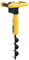 Dpofirs Pelle électrique de Trou de Poteau, Pelle de Trou de Poteau de Tarière de Terre, Outil de Creusement de Tarière électrique sans Fil Robuste à Haute efficacité Rechargeable de 320