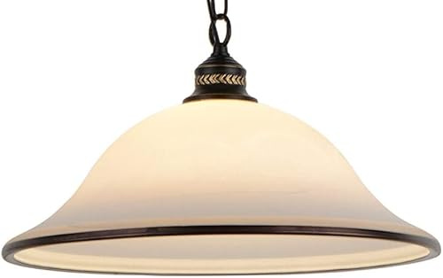 LMRJHAZ Luminaria de suspensión de una Sola Cabeza Luz de Colgante LED LED Moderna con Vidrio, Chaners para Cocina