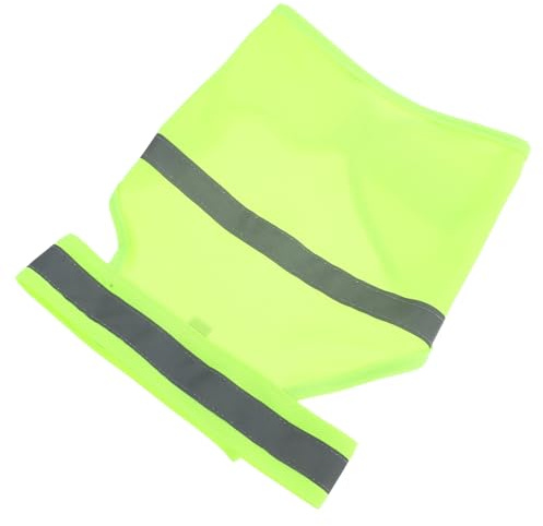 SHINEOFI Chaleco Reflectante de Seguridad para Perros Talla S Color Amarillo Fluorescente Transpirable y Ajustable Adecuado para Paseos Correr y Senderismo al Aire Libre