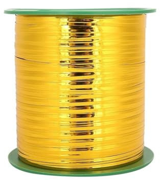 Zerodis Attaches Torsadées de 400 Mètres, Fil Métallique, Sacs de Bonbons et Attaches de Boîte-Cadeau pour la Pâtisserie et Les Compositions Florales (Gold)
