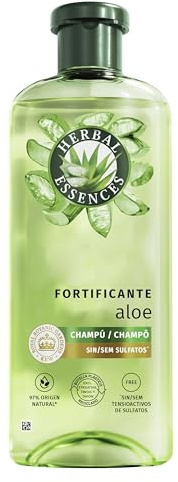 Herbal Essences Stärkendes Shampoo mit Aloe, 350 ml, zum Reinigen und Befeuchten von sehr trockenem Haar