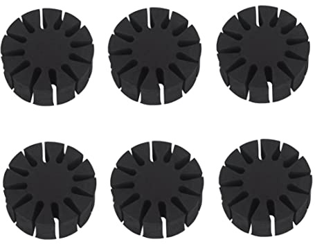 Whyzsjnclg Portafrecce Tondo Supporto per Protezione separatore per frecce in Schiuma Eva per tiro con L'Arco Accessorio per tiro con L'Arco 6 Pezzi, Supporto separatore