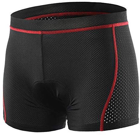 Lixada Cycling Shorts Pantalones Cortos de Silicona Ropa Interior Transpirable para Ciclismo con 9D Gel Acolchado MTB Unisexo