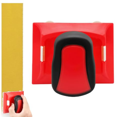 Funnaura Paint Edger Tool, Cutting in Tools for Painting, Pad Edge Painter with Hand Rotating Sliding Roller