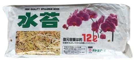 Musgo De Esfagno Sustrato Hidratante Para Orquídeas Con Mezcla De Turba Y Perlita Musgo Ecológico Para Macetas Jardinería Interior Exterior Peso 125 G 25x15x5 Cm