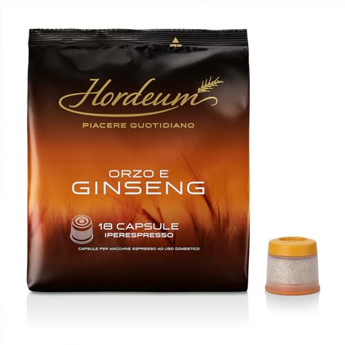 illy Hordeum Capsule Iperespresso Orzo e Ginseng, Confezione da 108 Capsule