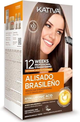KATIVA (1 Stück (KERATINA) Glättungsset Brasilien (Keratin), Papier, Einfarbig, 1 Unidad (Paquete de 1), DBKAT150