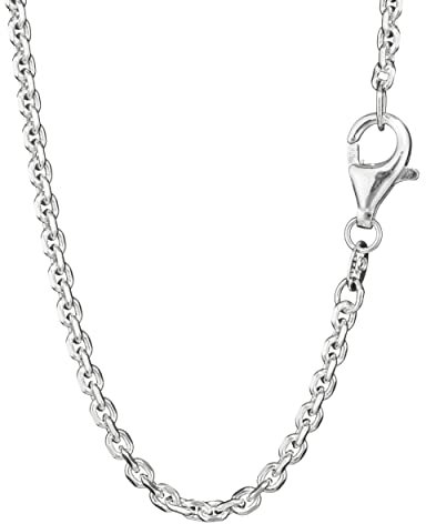 NKlaus 40cm Ankerkette 925 Silber elegante Halskette Breite: 2,0mm Collier 4,46g schwer 6880