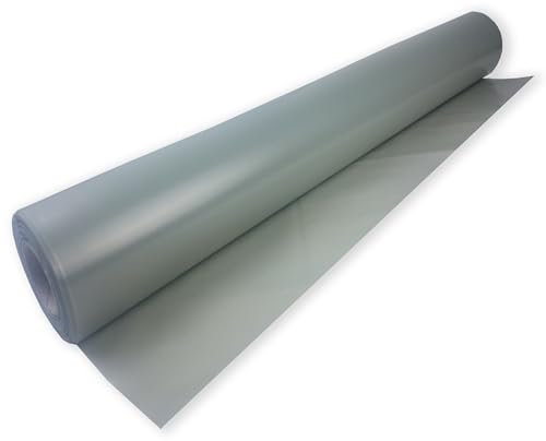 uficell Aqua-Stopp Film de construction, film PE, pare-vapeur; 0,2 mm d'épaisseur; sous sols stratifiés/parquets avec humidité résiduelle accrue ou utilisation d'un chauffage au sol (25 m²(12.5 x 2m))