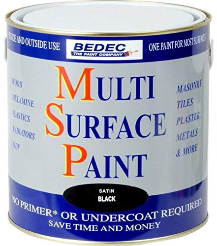 Bedec Multi Surface Paint Soft Matt Anthracite Grey 2.5lt