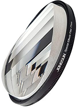 JONGSUN Linear Prism Special Effects Filter 77mm FX Glass Glare Widescreen Film Anamorphotische DSLR Video Fotografie Kamera Zubehör (Linear Prism)