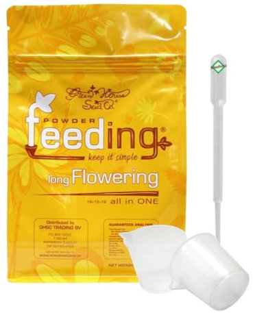 Weedness Green House Feeding Long Flowering 2,5 kg – Gödningsmedel för lång blomning hög kapacitet