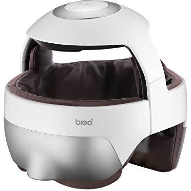 Breo iDream5s Electric Head Massager with APP Control, Eye & Scalp & Head Massage Helmet with Heat, Kneading, Air Compression, Massager for Headache, Stress Relief, Deep Sleeping