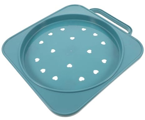 DECHOUS Portabombola Gas con Ruote e Maniglia Stabile per Bombole Vassoio Mobile per Cucina in Abs Resistente e Facile da Trasportare Adatto Diverse Dimensioni Bombole Gas