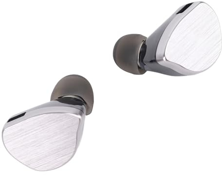 Acouto Auriculares con Auriculares con Cable HiFi Diafragma Pet Diafragma Configuración de EQ 0.78 Mm 2pin HiFi BQ10 3.5 Mm sin Mic Dynamic Los Controladores Pure Earbu Auricular con Cableado (BQ10