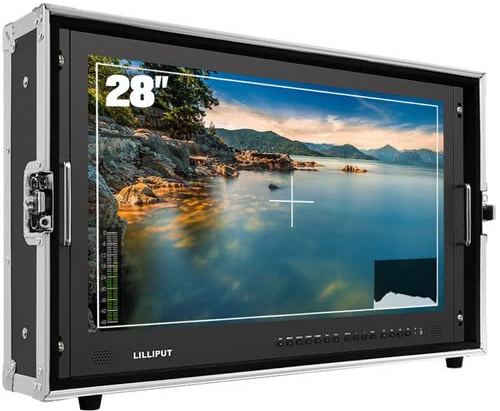 Lilliput Moniteur 4K Noir 71,1 cm HDMI 3G-SDI 4 Canaux d'entrée