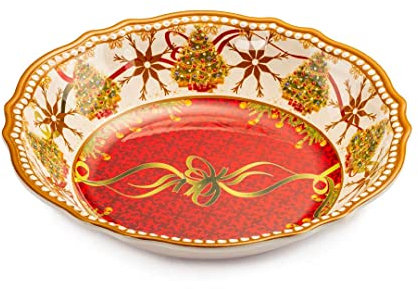 Lamart - Coppa in melamina 35X8cm - Natale